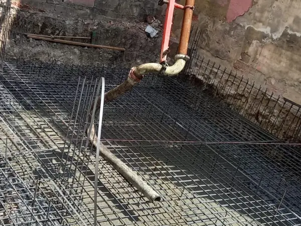 Bağcılar Barbaros yapım aşaması: temel donatısı