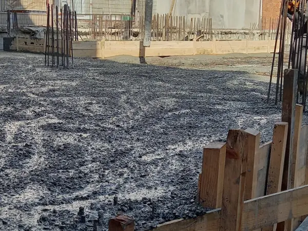 Sefaköy yapım aşaması: temel kalıbı