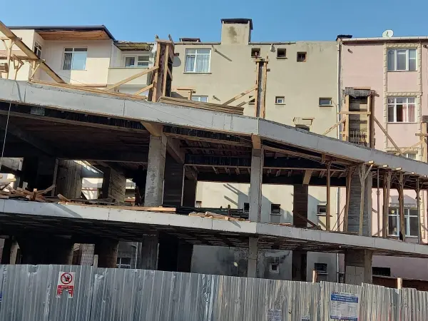 Sefaköy yapım aşaması: kaba inşaat