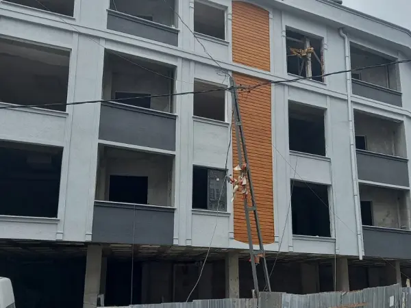 Sefaköy yapım aşaması: cephe uygulaması